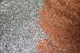Matière première cupro-aluminium