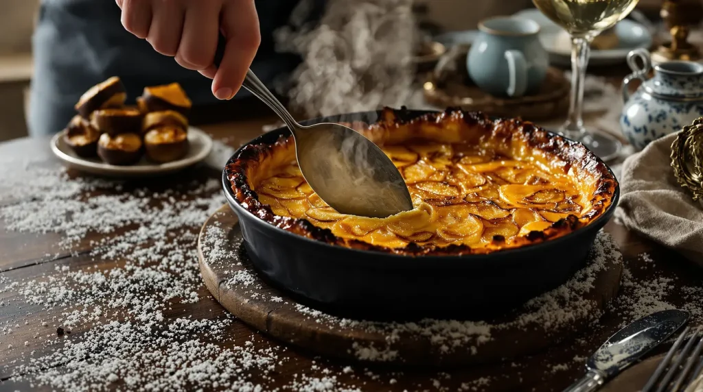 « Je n'ose plus servir d'autres desserts quand j'ai des invités en hiver » : le clafoutis express qui a transformé mes fins de repas en famille