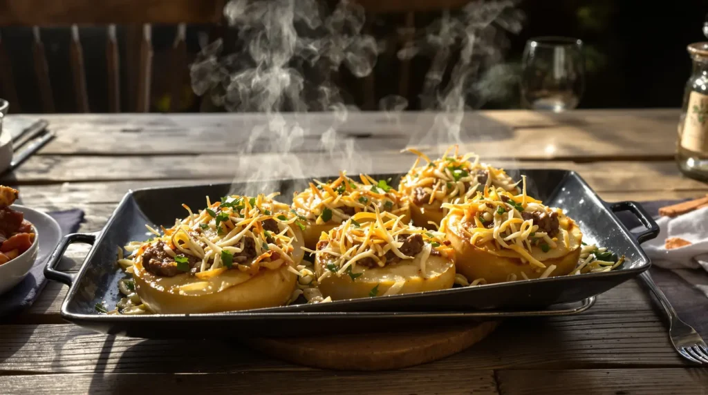 Ce plat de pommes de terre farcies séduit toute la famille : la recette simple à tester d'urgence