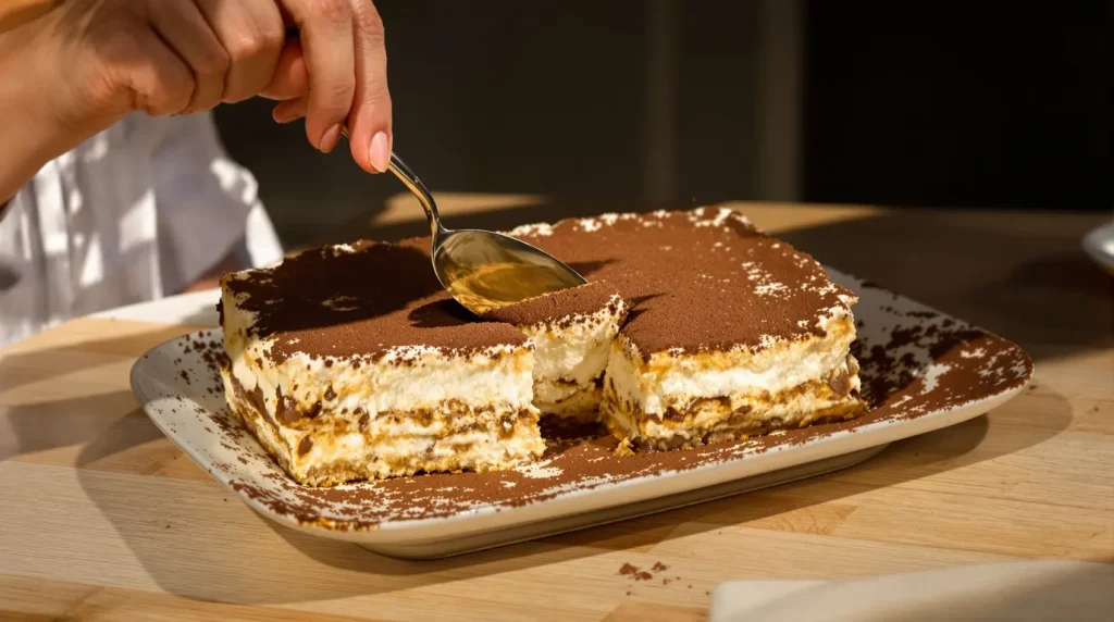 « J'ai remplacé le mascarpone par cet ingrédient » : son tiramisu maison contient presque deux fois moins de calories