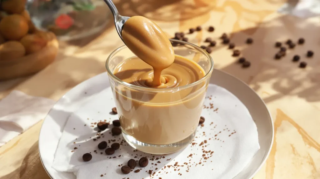 J’ai troqué les flans et mousses du commerce pour cette crème dessert au café maison : onctueuse, sans œufs et ultra facile à faire !