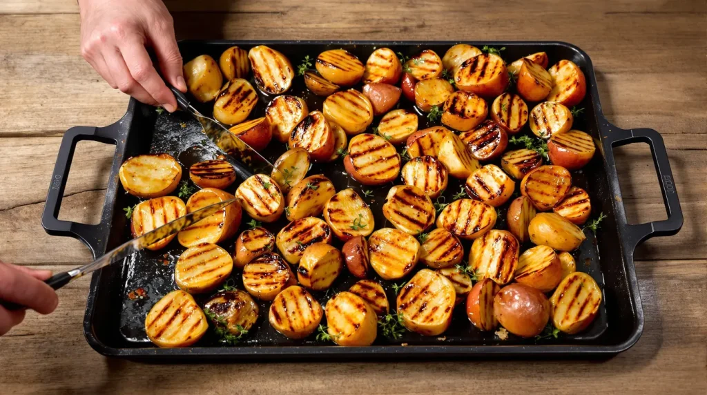 Pommes de terre au four : l’astuce toute simple pour les rendre bien croustillantes, à tous les coups