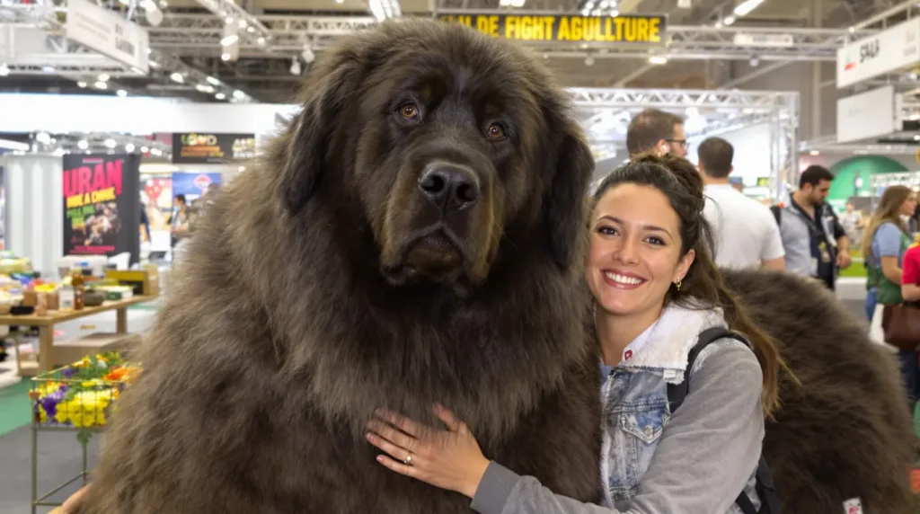 Salon de l'Agriculture : un Dogue du Tibet mayennais "champion de France" participe au Concours général agricole