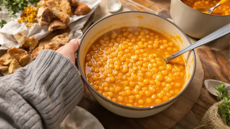 Velouté pois chiches-carottes au cumin : un dîner complet, healthy et réconfortant pour les soirs de flemme